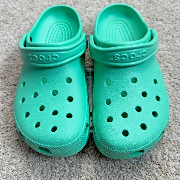 NWT Crocs Classic Clogs “Pistachio/Mint” Women’s 10 Men’s 8 - Picture 4 of 4